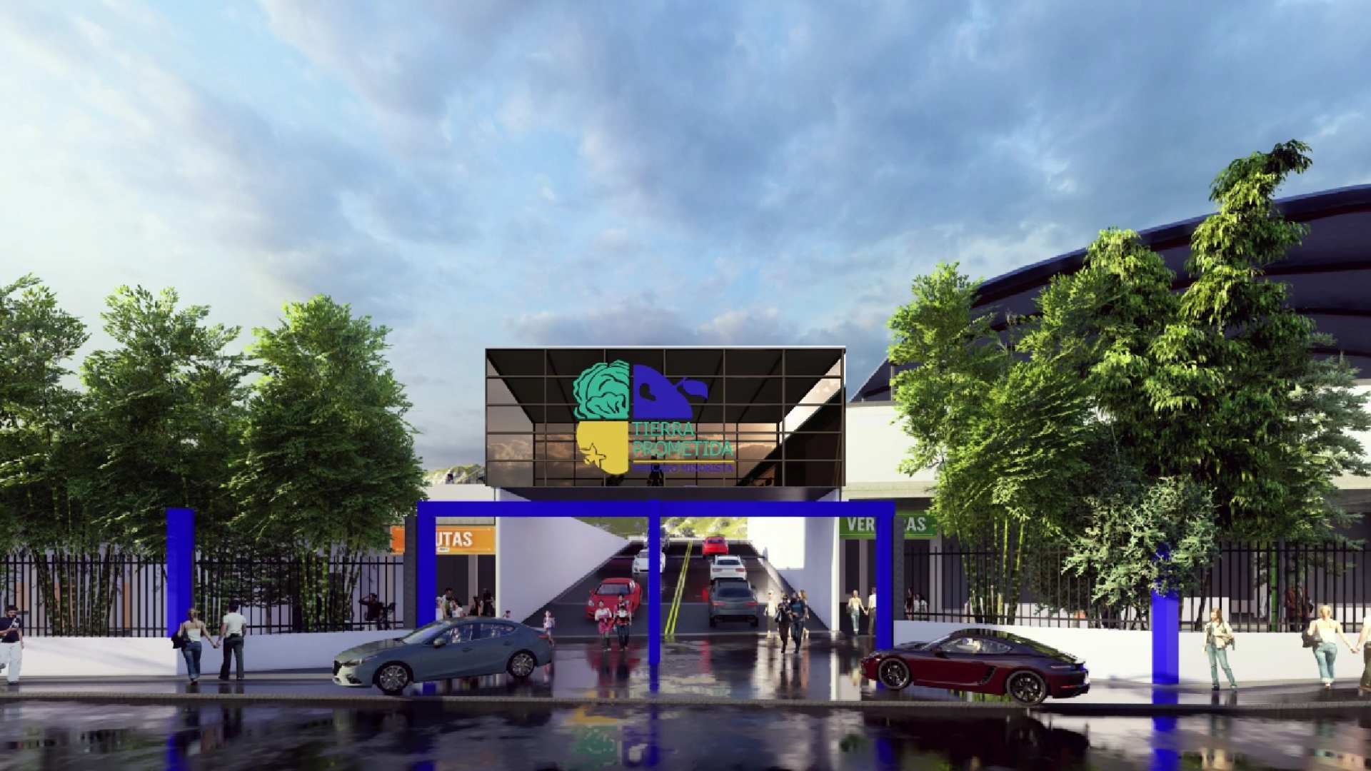 mega proyecto arquitectónico metodología bim y pmo mercado tierra prometida de santa anita av. metropolitana av. la cultura lima